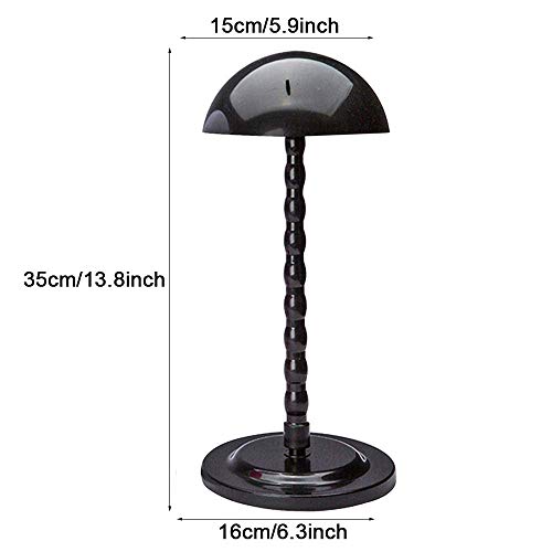 image for wfqyang 2 Pack Wig Hair Head Mushroom Top New Plastic Folding Stable D