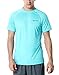CLSL TM-MTS03-SWZ_Large Tesla Men's HyperDri Short Sleeve T-Shirt Athletic Cool Running Top MTS03