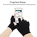Codream Cotton Men's Gel Moisturizing Gloves Day Night Instantly Repair Eczema Dry Rough and Cracked Hands Gel Lining Infused with Essential Oils and Vitamins Black
