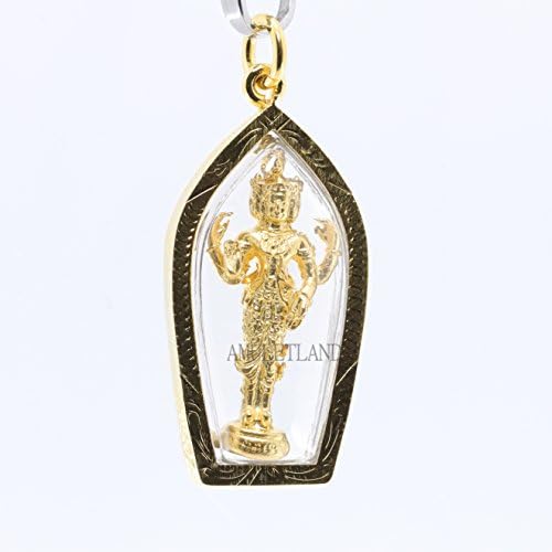 Thai Amulet pendant god Brahma the god of creation And a god of kindness,good luck pendant.(No.1)