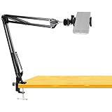 Phone Video Stand,Overhead Camera Mount Compatible with iPhone Samsung Live Streaming,Baking,Craft,Videos,Online Lessons