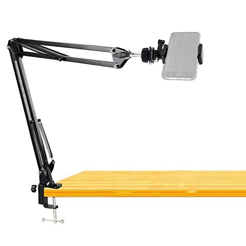 Phone Video Stand,Overhead Camera Mount Compatible with iPhone Samsung