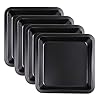 Bekith-4-Pack-20-CM-8-Inch-Square-Cake-Pan-Non-Stick-Bakeware-Carbon-Steel-Toast-Mold-Baking-Tray-for-Cakes-FDA-Approved-Black Bekith 4 Pack 20 CM (8 Inch) Square Cake Pan, Non-Stick Bakeware Carbon Steel Toast Mold Baking Tray for Cakes, FDA…
