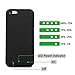 iPhone 6S Plus Battery Case, HianDier 6800mAh Extended Rechargeable Battery Case iPhone 6 Plus / 6S Plus Power Bank Cover Portable Charger Battery Pack for iPhone 6 Plus / 6S Plus 5.5''-Black