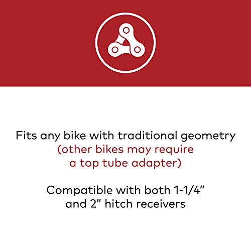 Yakima - FullTilt Tilting Hitch Mount Hanging Bike Rack, 4 Bike Capacity