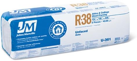 Certainteed R38 16 X 48 Unfac Battery Amazon Com