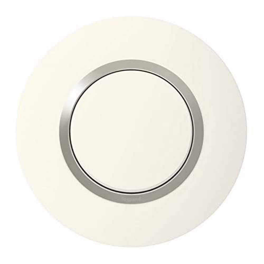 Legrand Dooxie LEG600971 1P Decorative Round Socket/Switch Frame with Feather Finish