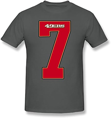 ANTY Men's Colin Kaepernick NO.7 American Football T Shirt Short Sleeve