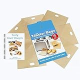 ekSel Non Stick Reusable Toaster Bags, Pack of 6