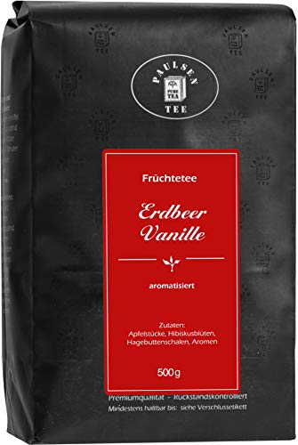 Erdbeer Vanille 500g, Paulsen Tee Früchtetee, rückstandskontrolliert