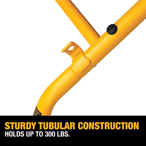 DEWALT Miter Saw Stand with Wheels, Collapsible and Portable, Holds Up