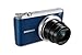 Samsung WB350F - 16.3MP BSI CMOS, 21X Optical Zoom, 3-inch LCD touchscreen, 1080p HD Video, Smart WiFi and NFC Digital Camera - Blue