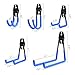 NZACE Garage Hooks Storage Utility Double Hooks, Heavy Duty for Organizing Power Tools, Ladders, Bulk items, Bikes, Ropes etc.(12 Pack)
