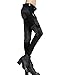 Minibee Pernalized Punk Street Style Harem Pants Patchwork Zipper Pockets (M, Black 2)