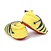 Delebao Baby Infant Toddler Cartoon Rubber Sole Crib Shoes Slippers Prewalker 3-24 Months (12-18 Months, Bee)