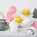 HAHAone Mini Mochi Squishies, 20 Pcs Squishy Toys,Free Kawaii Dog Carrying Bag.Mini Cute Animals Squeeze Funny Toy,Cat Panda Unicorn,Soft Stress and Anxiety Relief Toy for Kids/Adults