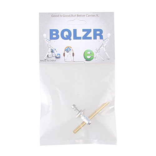 BQLZR Silver 50mm Length ID 3mm OD 4mm Tube Transom Mounting Water Pickup for RC Boat