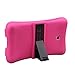 NEWSTYLE Shock Proof Case Light Weight Kids Super Protection Cover with Audio Amplifier Design for Samsung Galaxy Tab 3 7.0-inch Tablet Only, Not Fit Other Tablets (Rose)