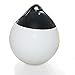 X-Haibei 1 Boat Fender Ball Round Anchor Buoy, Dock Bumper Ball Inflatable Vinyl Shield Protection Marine Mooring Buoy