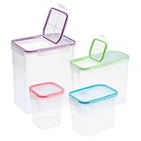 Snapware 8-Piece Airtight Food Storage Set, Plastic