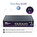 Aumox 5 Port Gigabit PoE Switch, 4 Port PoE 78W, Gigabit Ethernet Unmanaged Network Switch, Sturdy Metal Housing, Plug and Play, Traffic Optimization