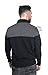 Harley-Davidson Mens Emergent Approach B&S Mock Neck Black Long Sleeve 1/4 Zip