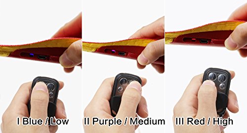 Dr.warm Heated Insoles Rechargeable Battery Heated Insoles with Arch Support Wireless Remote Control Foot Warmer for Hunting Fishing Hiking [XL] - Thumbnail 5