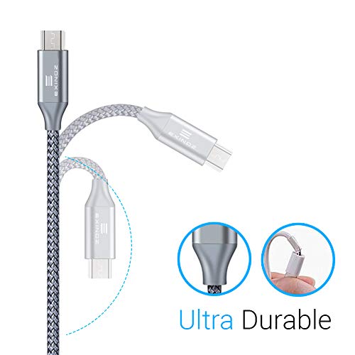 image for EXINOZ Braided Charger Cable for PS4 DualShock and Xbox One Controller