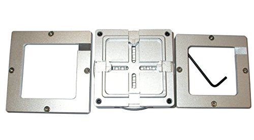 BEST HT-80-90 2in1 BGA Rework Solder Reflowing Reballing Jig Aluminum Station for PS3 XBOX 360 HT 80mm 90mm 90*90mm 80*80mm Stencil Template