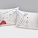 BOLDLOFT Love You Madly Couples Pillowcases-Husband Gifts for Valentines Day-Boyfriend Gifts from Girlfriend-Valentines Day Pillow Covers-Couples Gifts-His and Hers Gifts for Anniversary Christmas