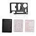 Credit Card Knife Wallet Tool with 18 in 1 Credit Card Tool Pocket Tool,Folding Card Knife Wallet Knife,11 in 1 Multitool Card,3 Type/Set Stocking Stuffers Gift Gadgets for Men,Dad, Mom, Husband