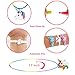 Unicorn Party Supplies Birthday Party Favors 67pcs Unicorn Theme Sets Includes Unicorn Masks Hairpins Necklaces Keychains Bracelets Rings - Novelty Decoration Toys Rainbow Prize Gifts for Kids Girl