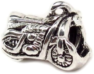 EvesErose Silver (TM) "MotorCycle" Bike Bead Sterling Charm Fits Pandora & Similar Bracelets