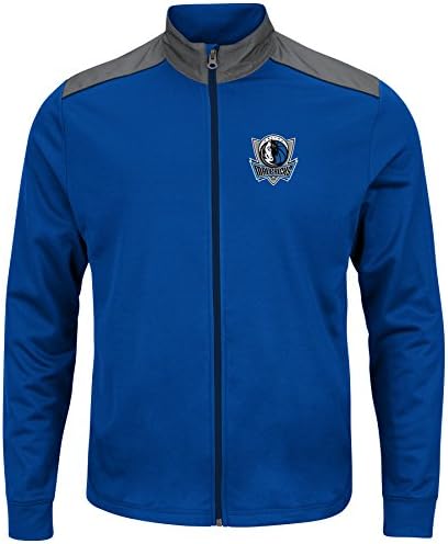 Dallas Mavericks Fast Or Last Reflective Logo Track Jacket (Blue) L