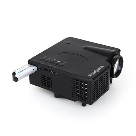 Klarstein YX4B Mini Proyector LED USB SD HDMI VGA: Amazon.es ...