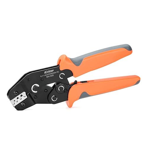 Modulaire krimptang - Geschikt voor: RJ45 Materiaal: Metaal Functies: Krimpen, strippen en knippen