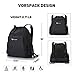 Drawstring Backpack Nylon Sports Gym Waterproof String Bag Cinch Sack Gymsack for Men Women