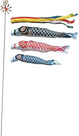 新品本物 シルキー鯉 こいのぼり 鯉のぼり 8m ポール別売り 五色吹流し 6点 こいのぼり Sutevalle Org