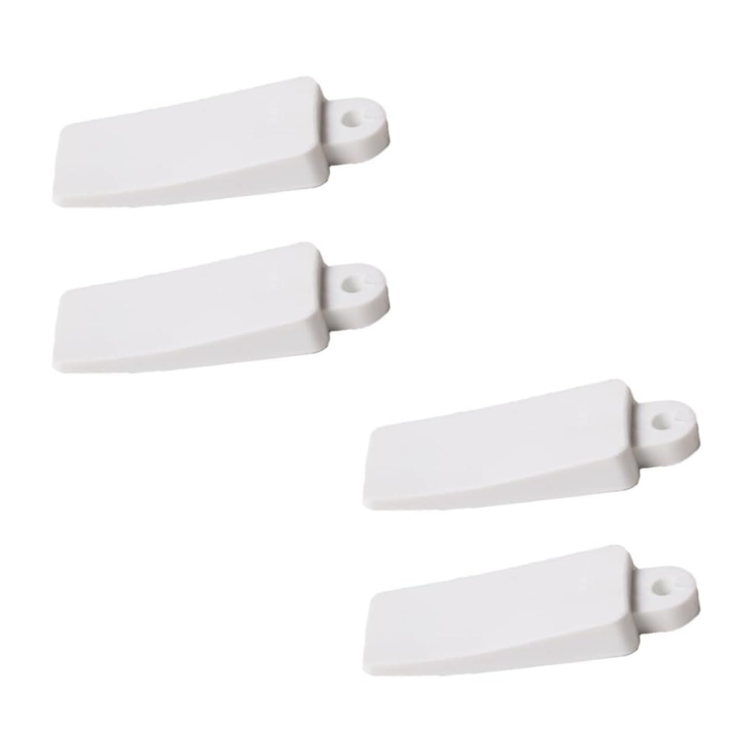 Window Wedges Glass Reptile Tank Lock Soft White Rubber Window Table Furniture Wedge Sliding Door Stop Window Wedges Window JAM Stop (4)
