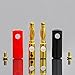 H88 20 Pcs 4mm Audio Speaker Wire Cable Screw Banana Plug Connector P20 # 3100170
