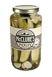 McClure's Garlic Dill Pickles 32 Ounce (Pack of 4)