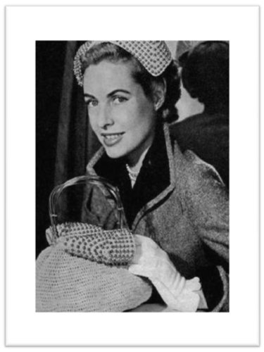 #2586 MATINEE VINTAGE CROCHET PATTERN