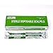 Disposable Scalpels Sterile Surgical Blade Size 11 Stainless Steel with Plastic Handle & Metric Line Individually Foil Wrapped Box of 10