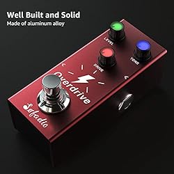 Sofadio Overdrive Guitar Pedal, True Bypass DC 9V
