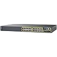 Cisco Catalyst WS-C2960X-24PD-L 24 Port Ethernet Switch with 370 Watt PoE (Renewed)