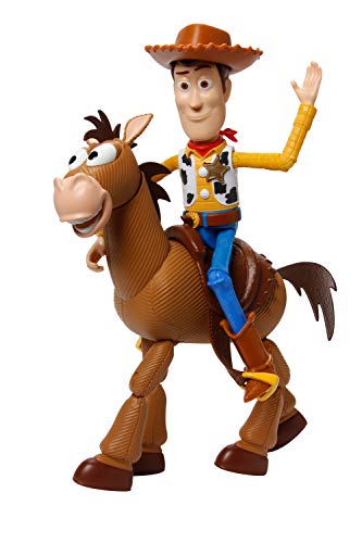 41TzirW8YdL - Toy Story Disney Pixar 4 Woody &amp; Bullseye Adventure Pack