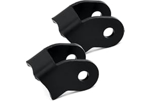 UXILPOW Shock Brackets Heavy Duty,Weld On Shock Mounts,Rear Shock Mount Bracket Weld On, Mount Suspension Bracket, Axle Weld Mount Replacement for Trailers