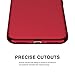 iPhone 7 Case RANVOO Stylish Slim Hard Case with 3 Detachable Parts for Apple iPhone 7 Only, Tango Red (Colorway Released in May 2017), [CLIP-ON]