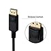 DP to DP Cable 10ft,SZCTKlink Gold Plated DisplayPort to DisplayPort (DP v1.2) Audio and Video Cable 4K Resolution Supportted-Male to Male C1005-01