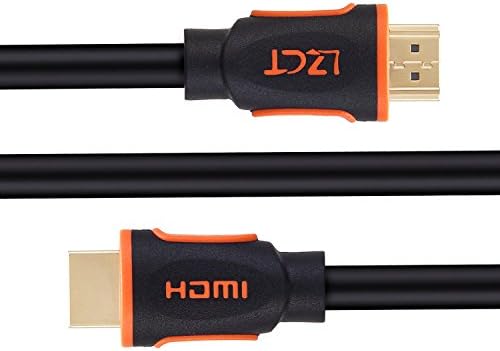 4K High Speed HDMI Cable 30FT with Ethernet HDMI Cord V2.0 Support 4K@60Hz Ultra HD 2160P 3D ARC HDR (Length from 3' to 125') Dual Color Mould